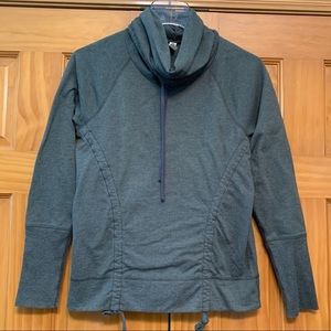 Lucy Gray Funnel Neck Athletic Pullover Size Small